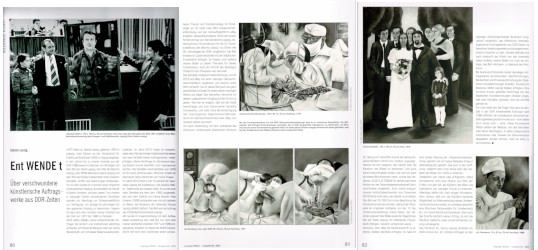 2025 Artikel 'Ent Wende t' von Sabine Lessig in Nr 86 Leipziger Bltter